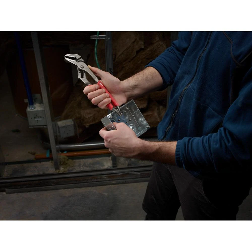10" Comfort Grip Straight-Jaw Pliers - Image 4