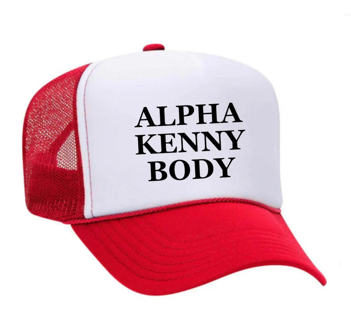 Alpha Kenny Body Trucker Hat - Image 2