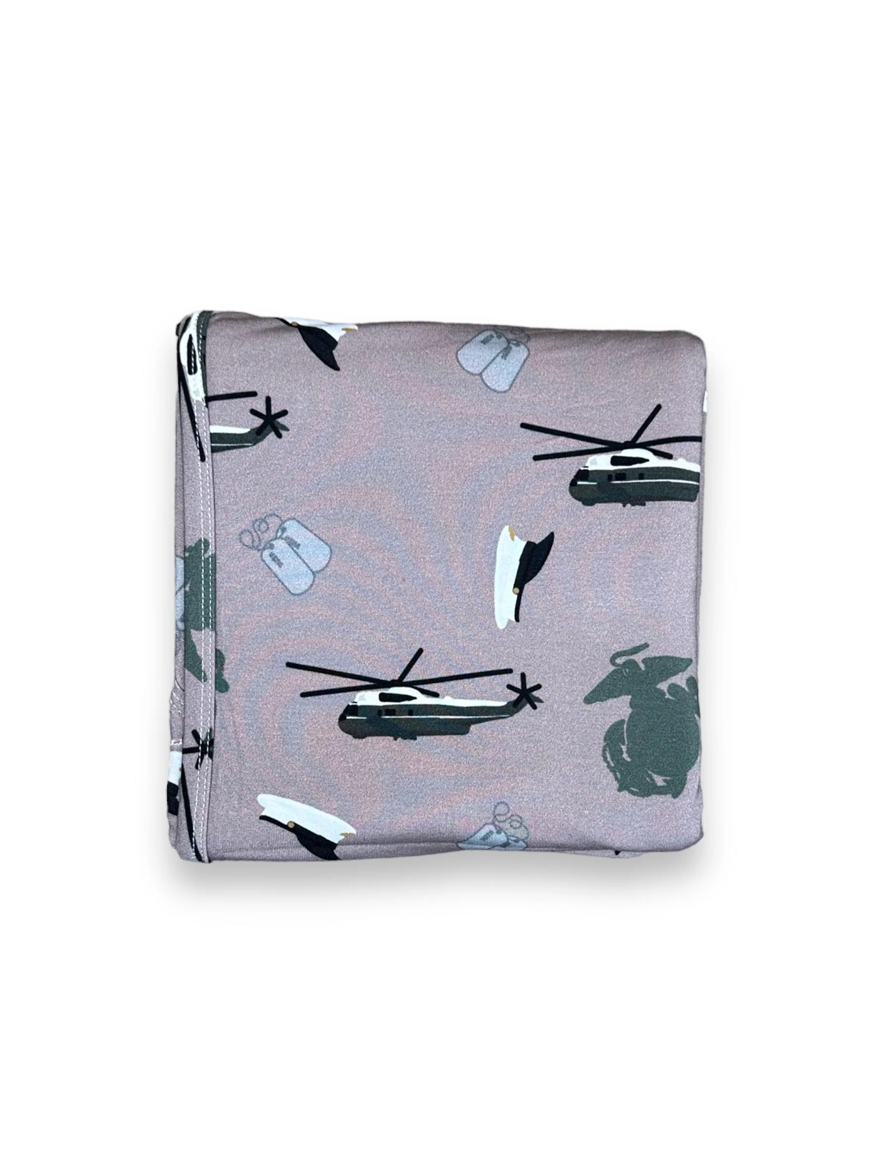 Bamboo Spandex Swaddle, Marines