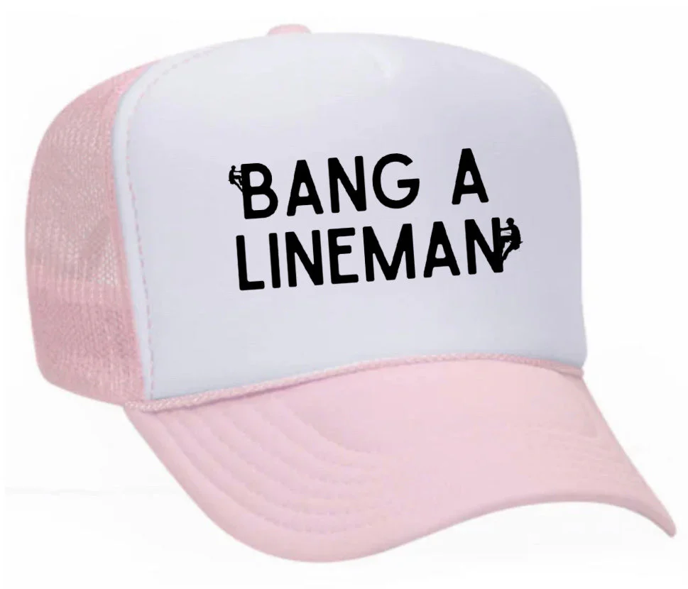 Bang A Lineman Trucker Hat - Image 11