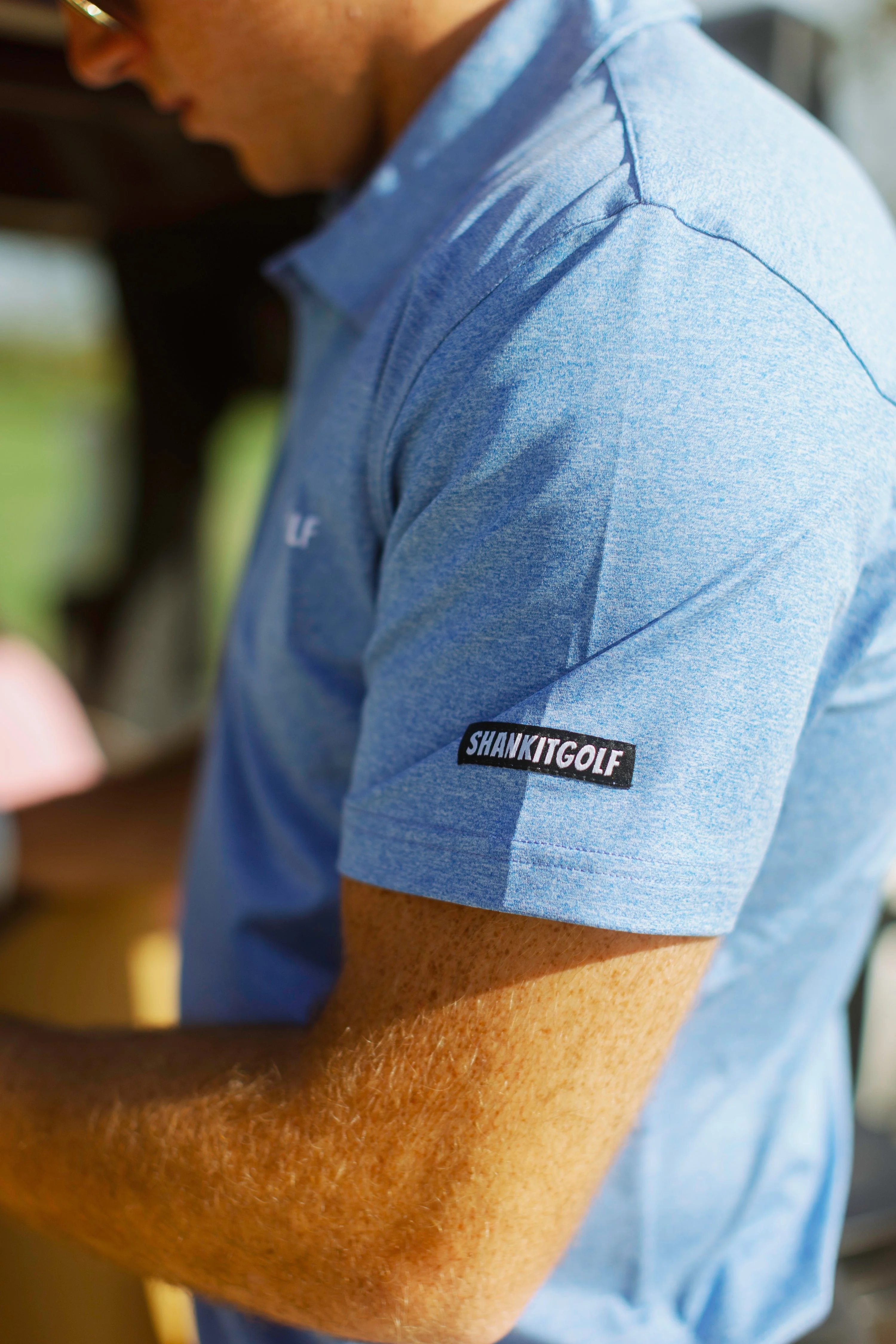 Blue Plain Jane Polo - Image 2