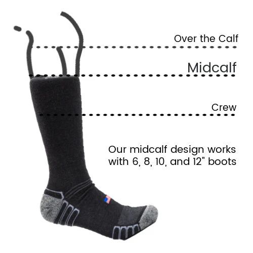 Boot Wool Work Sock - Image 13