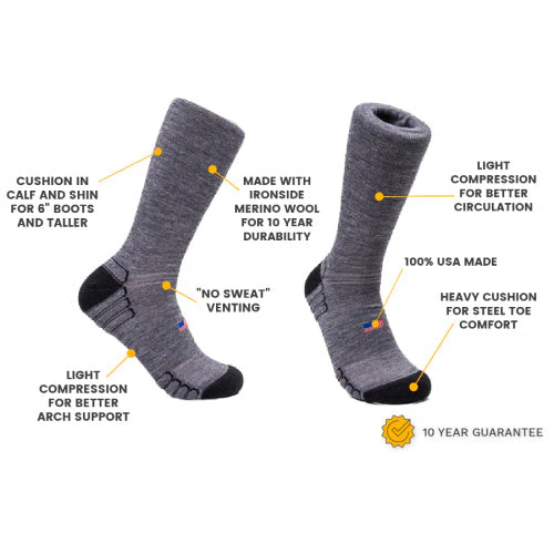Boot Wool Work Sock - Image 16