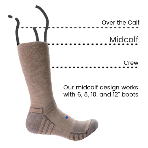 Boot Wool Work Sock - Image 20