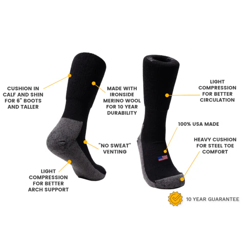 Boot Wool Work Sock - Image 25