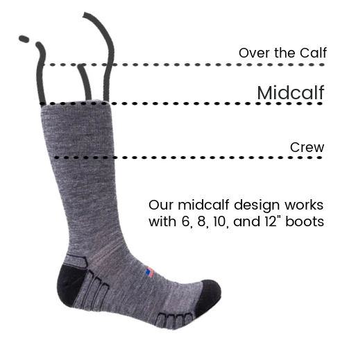 Boot Wool Work Sock - Image 26
