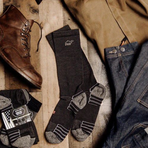 Boot Wool Work Sock - Image 4