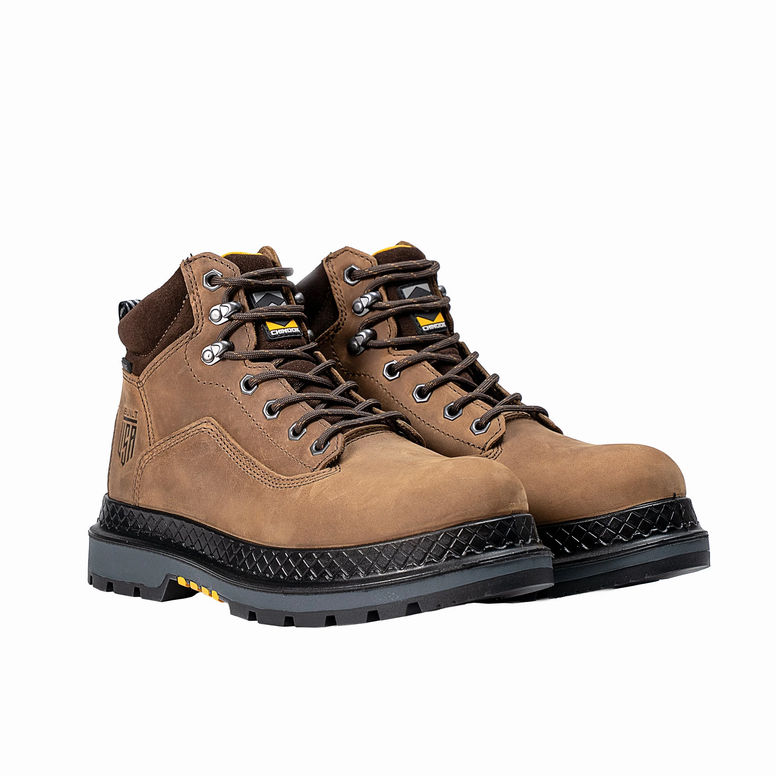 Buckman 6" Waterproof, Soft Toe, Brown Boot - Made in USA - Image 2