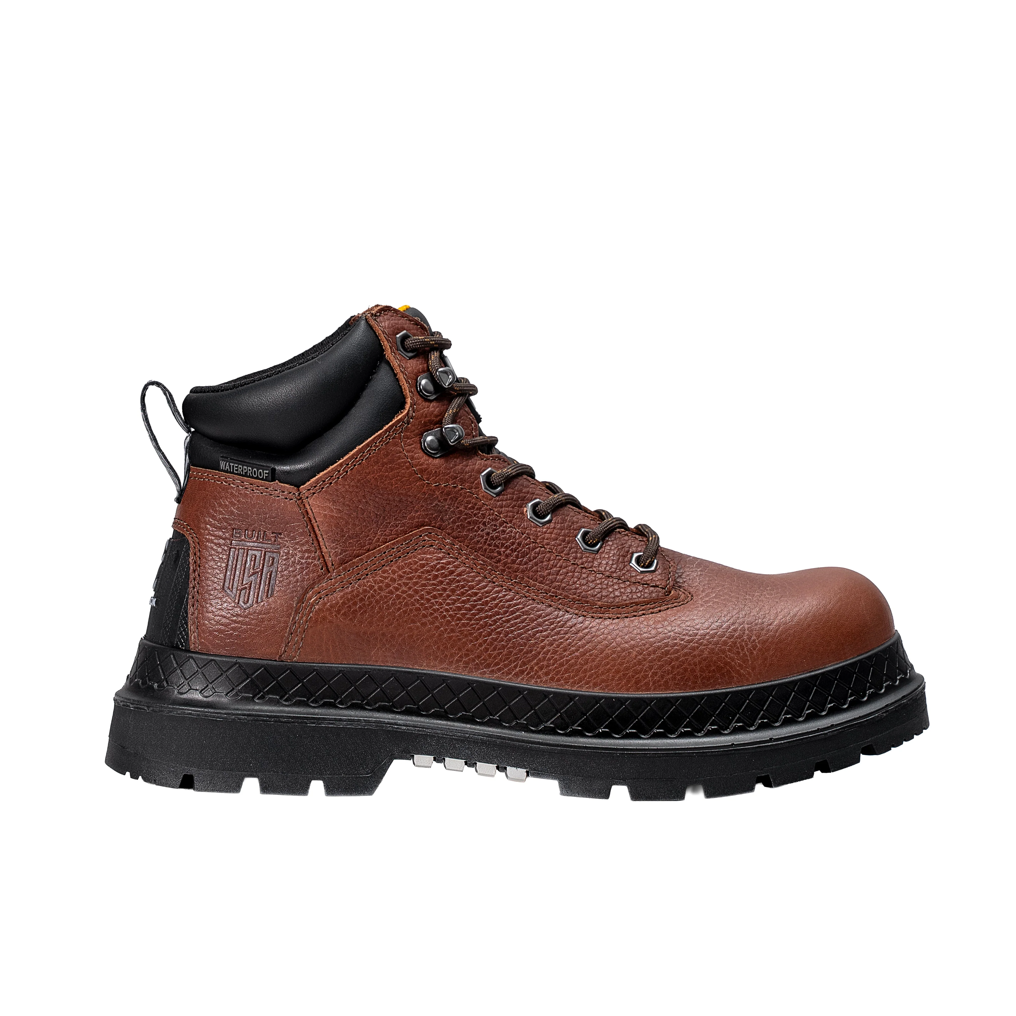 Buckman 6" Waterproof, Soft Toe, Nutmeg Boot - Made in USA - Image 7