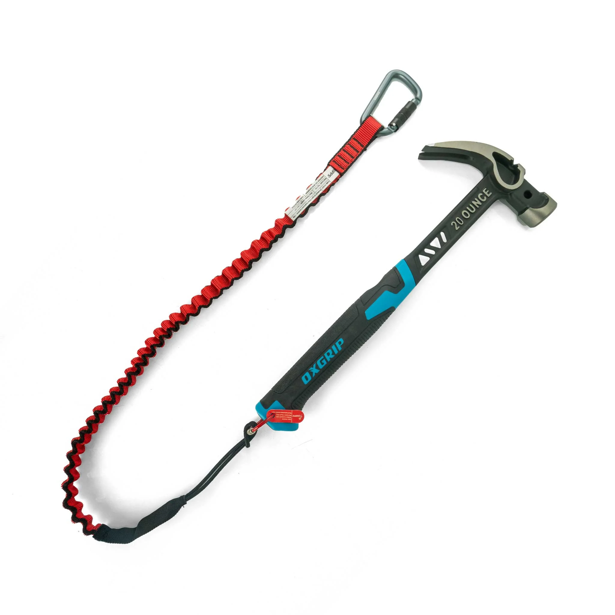 Bungee Tether Dual-Action Carabiner - 7kg / 15lb - Image 3