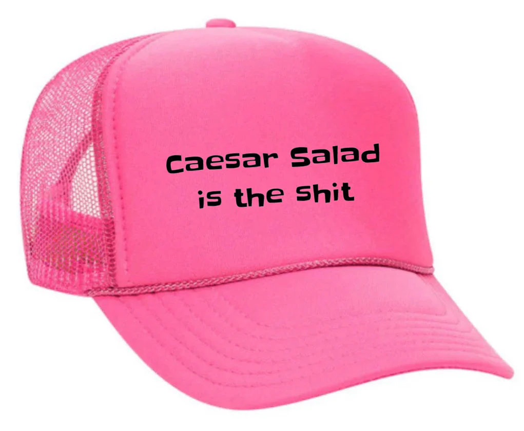 Caesar Salad is the Shit Trucker Hat - Image 12