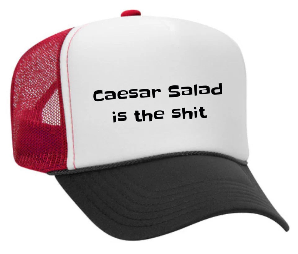 Caesar Salad is the Shit Trucker Hat - Image 6