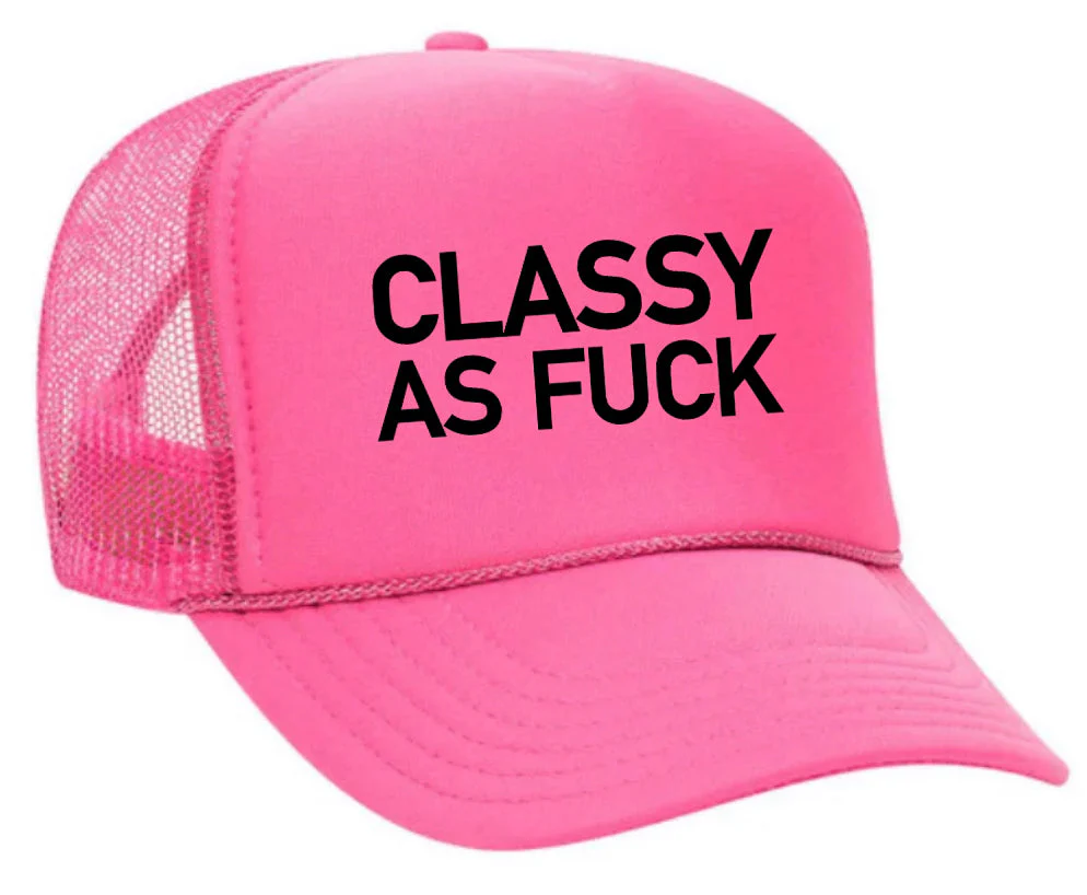 Classy As Fuck Trucker Hat - Image 15
