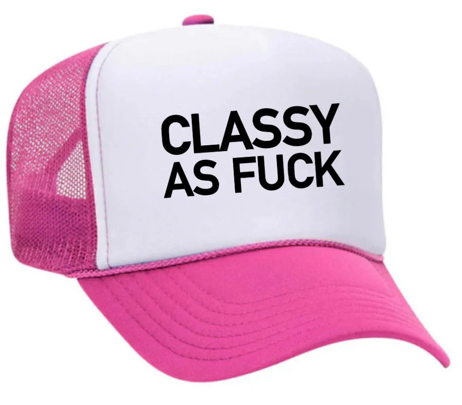 Classy As Fuck Trucker Hat - Image 24