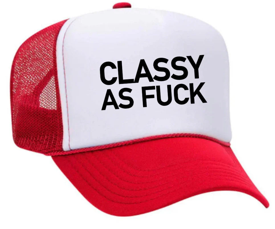 Classy As Fuck Trucker Hat - Image 31