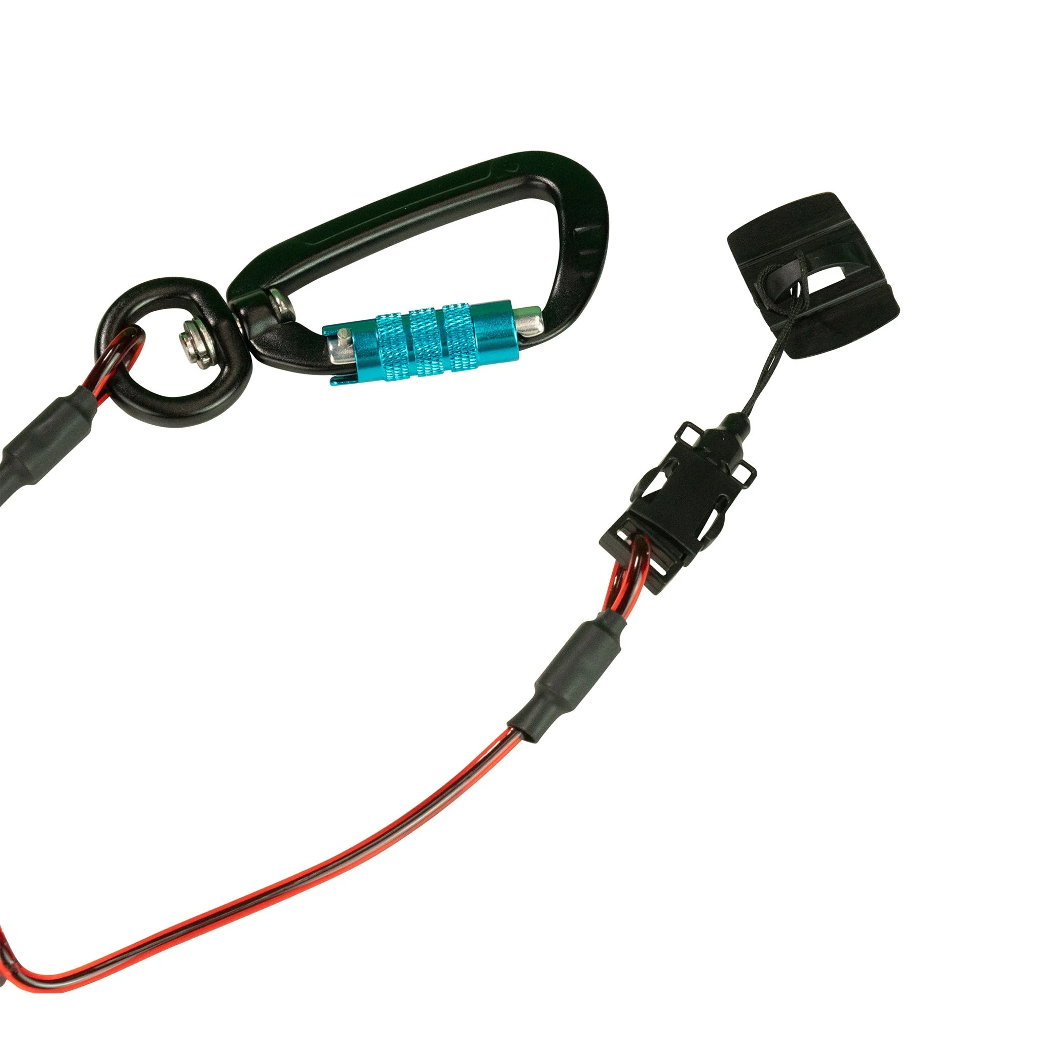 Coil E-Tether With Dual-Locking Carabiner & E-Catch - 0.5kg / 1.1lb - Image 3