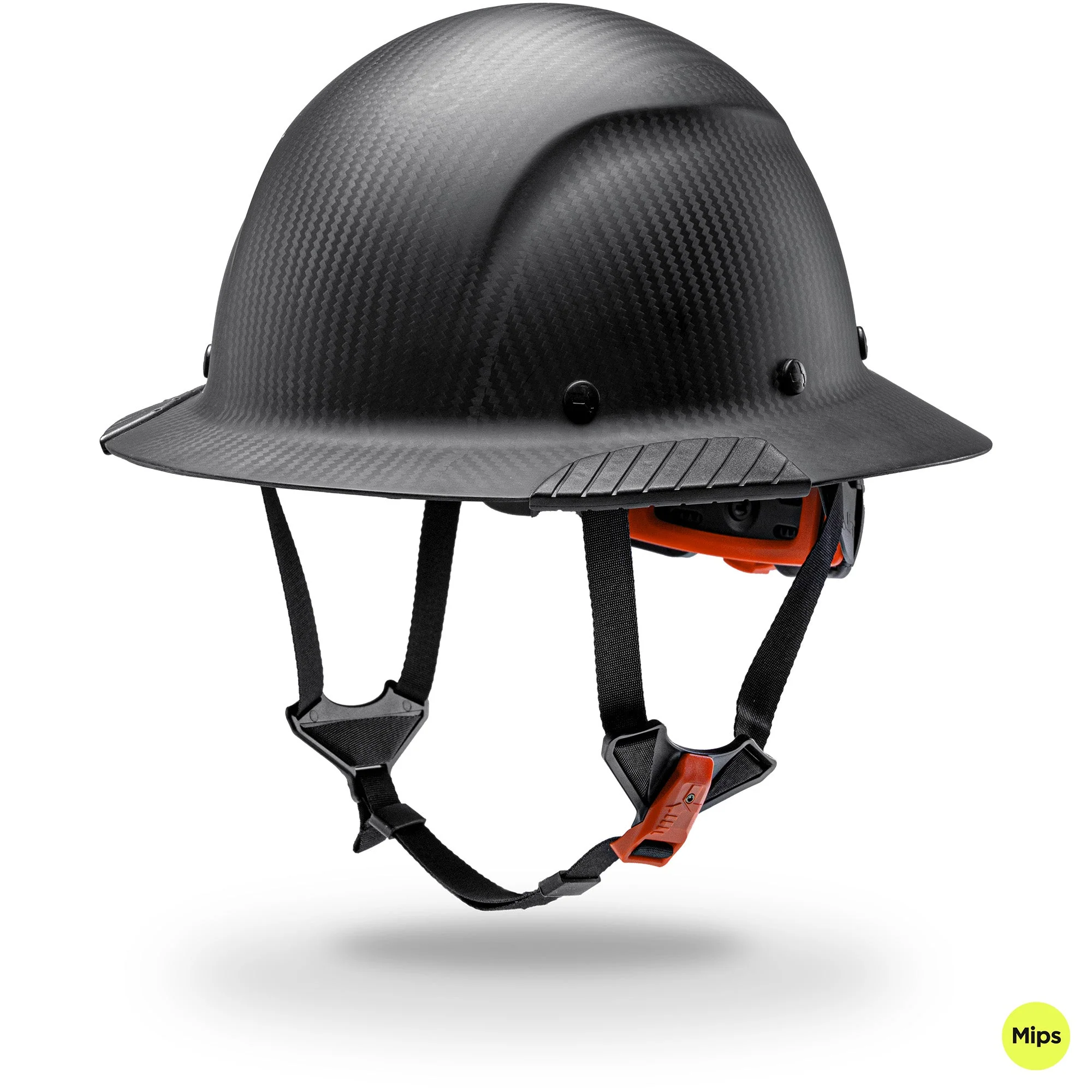 DAX Full Brim Hard Hat with Mips - Carbon Matte - Image 4