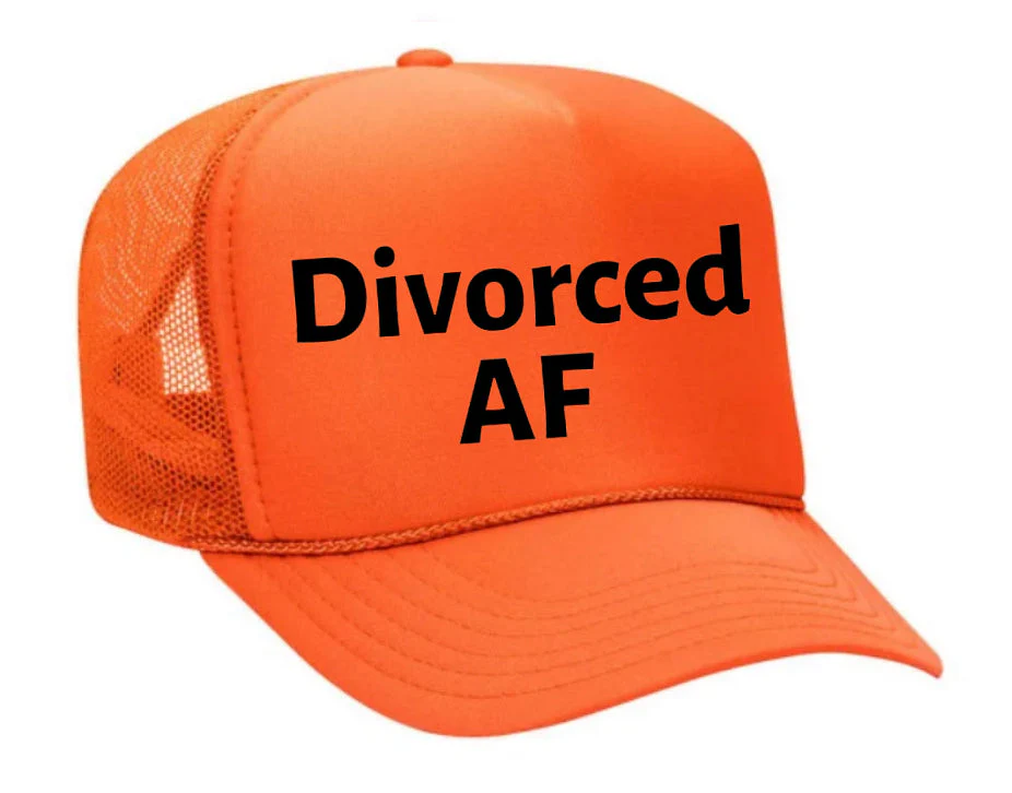 Divorced AF Trucker Hat - Image 10