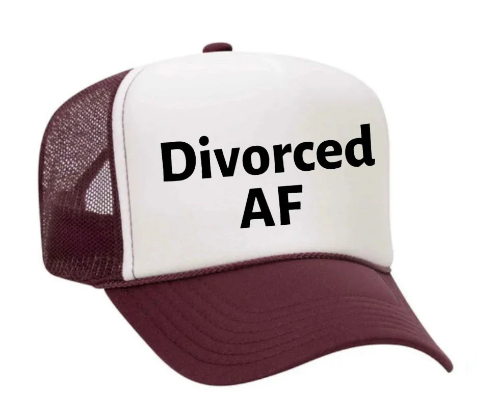 Divorced AF Trucker Hat - Image 29