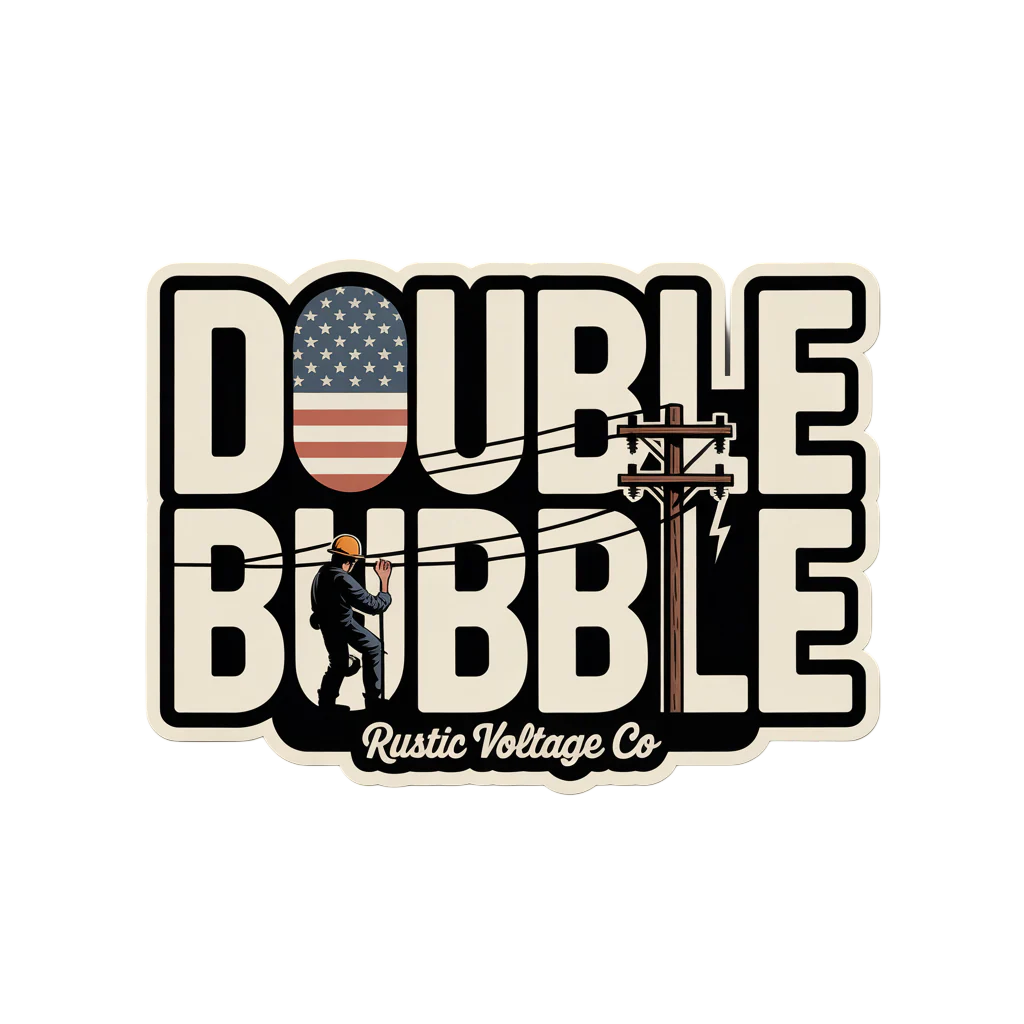 Double Bubble sticker