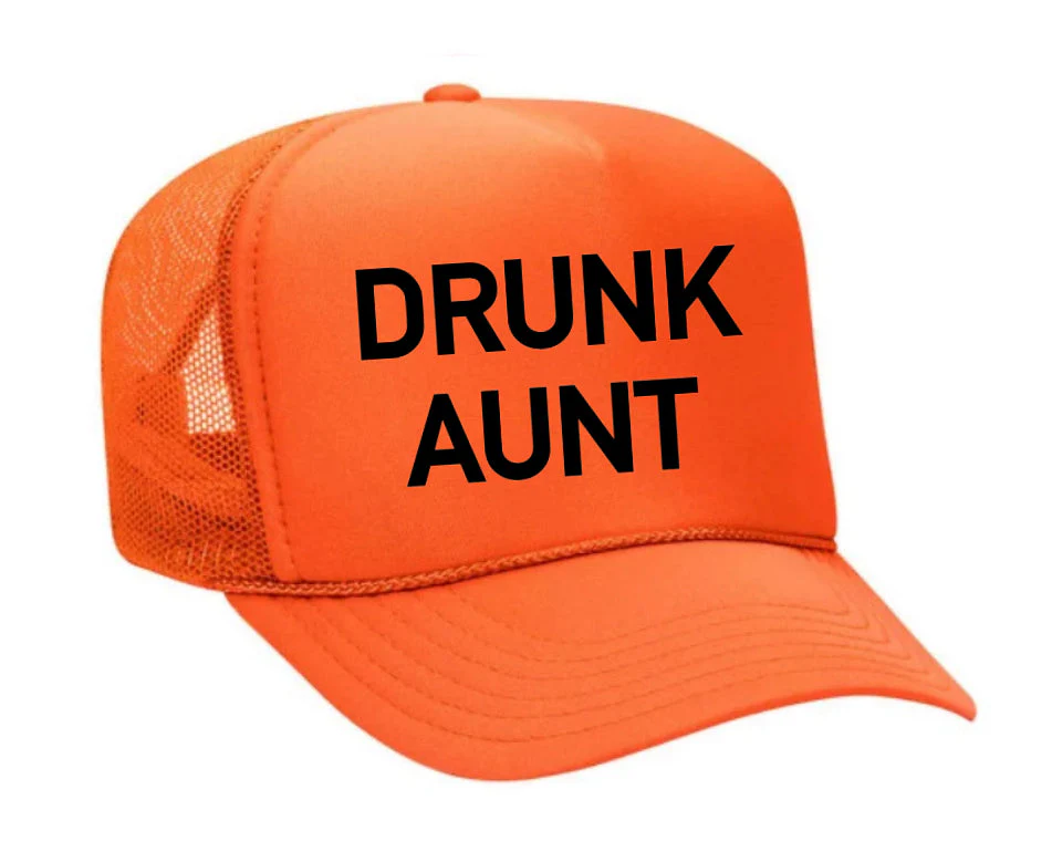 Drunk Aunt Trucker Hat - Image 21