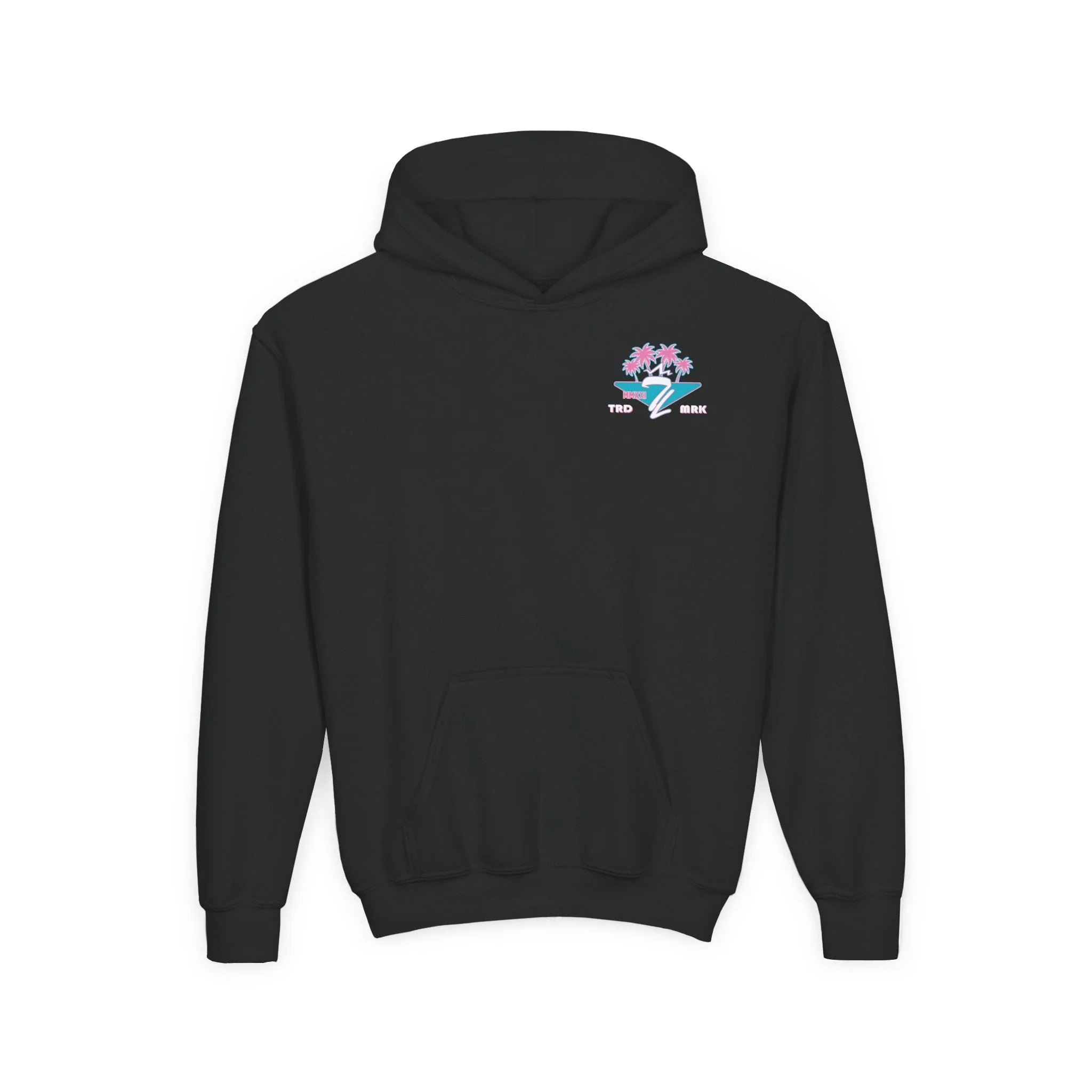 Fast Hands Easy Money Miami Youth Hoodie - Image 2