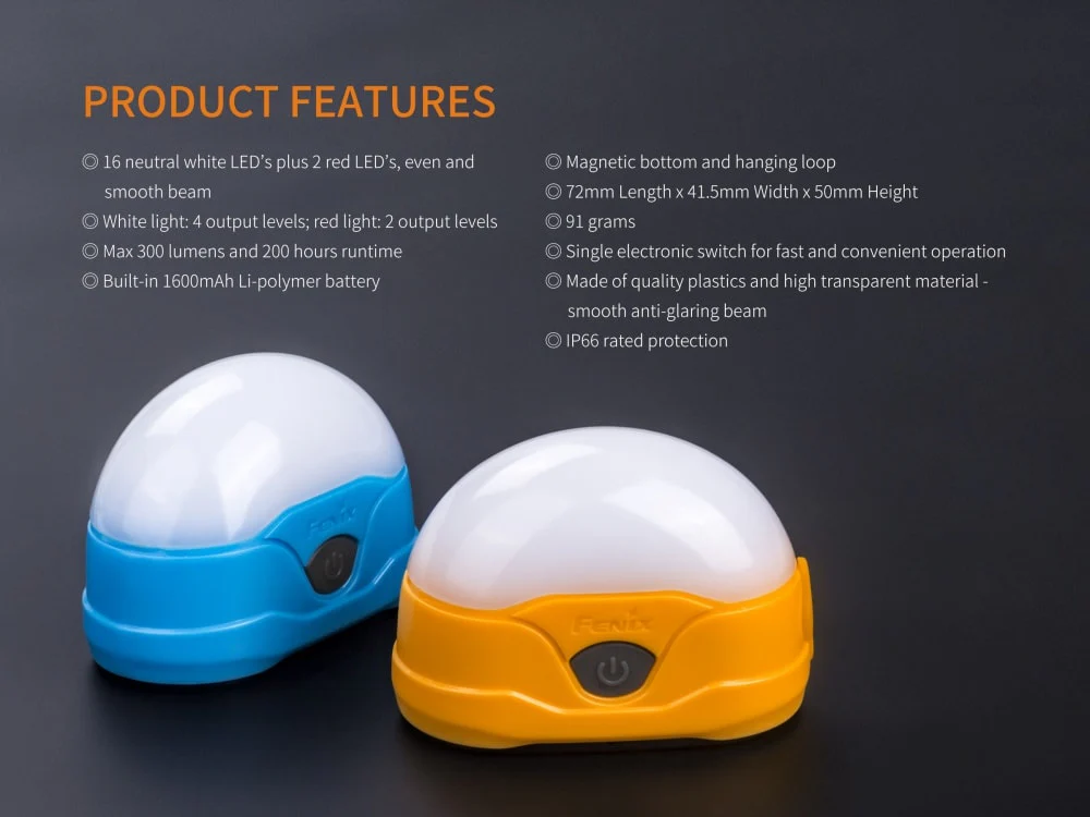 LED Rechargeable Camping Lantern - CL20R - Image 15