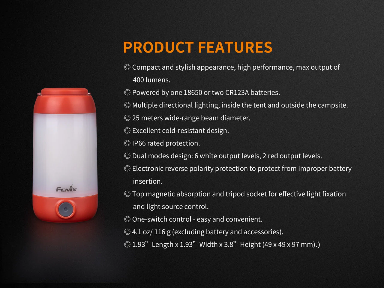 High Performance LED Rechargeable Camping Lantern - CL26R - Image 17