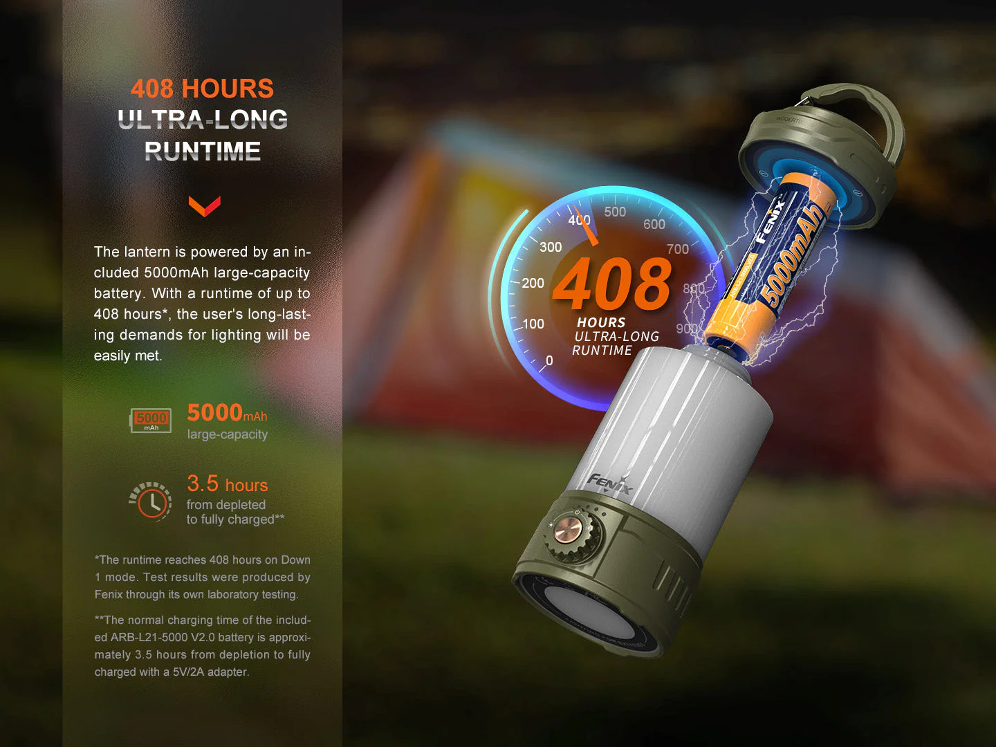 PRO High Performance LED Rechargeable Camping Lantern - CL26R - Image 10