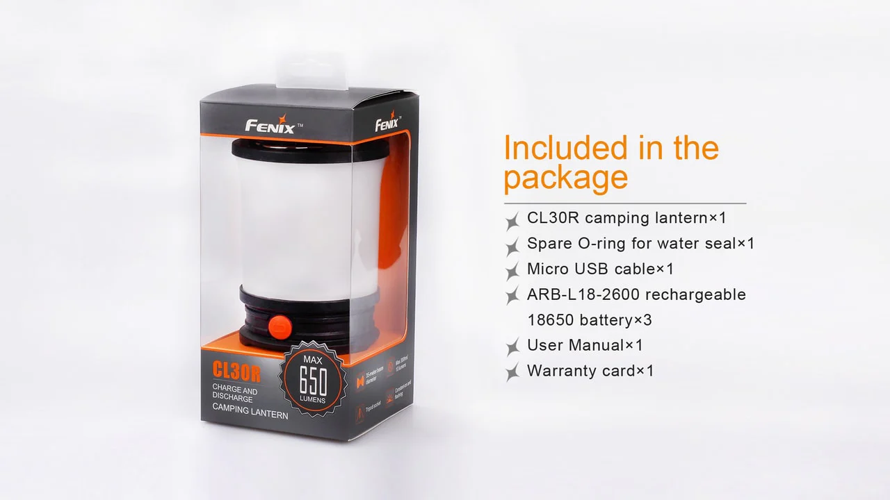 LED Camping Lantern - CL30R - Image 17