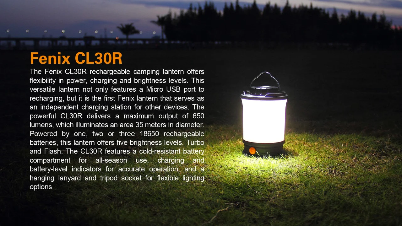 LED Camping Lantern - CL30R - Image 4