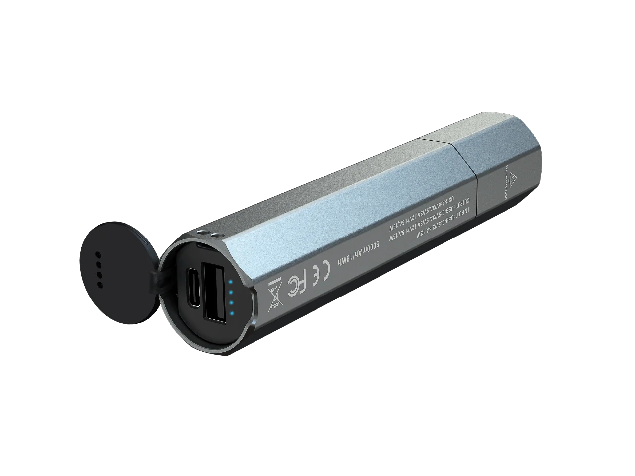 1600-Lumen LED Flashlight / Powerbank - E-CP - Image 19