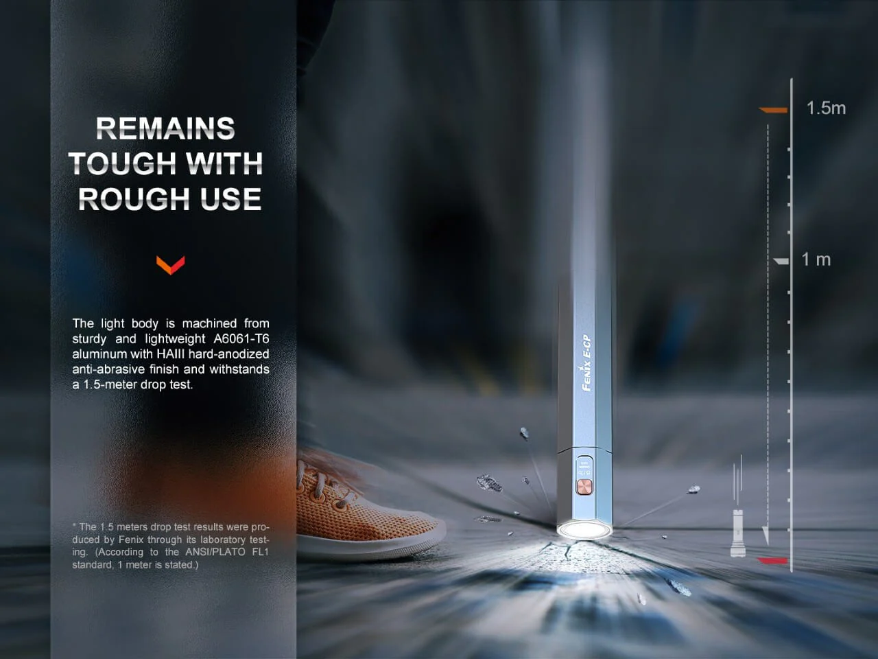 1600-Lumen LED Flashlight / Powerbank - E-CP - Image 6