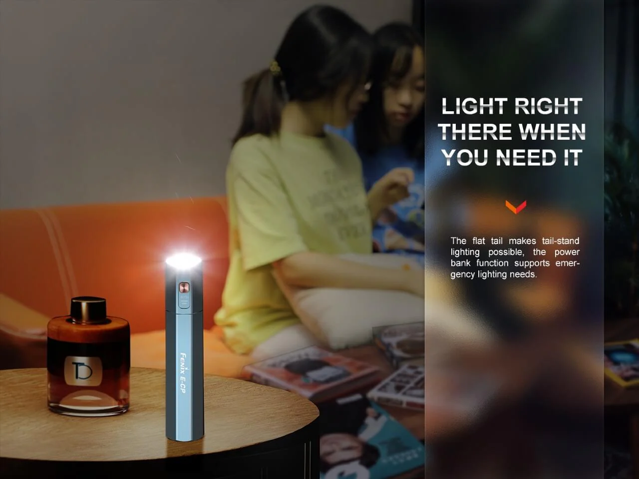 1600-Lumen LED Flashlight / Powerbank - E-CP - Image 8