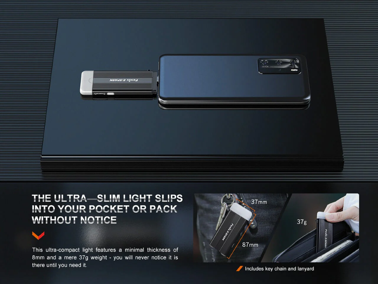 Ultra-Thin Powerbank LED Flashlight - E-SPARK - Image 5