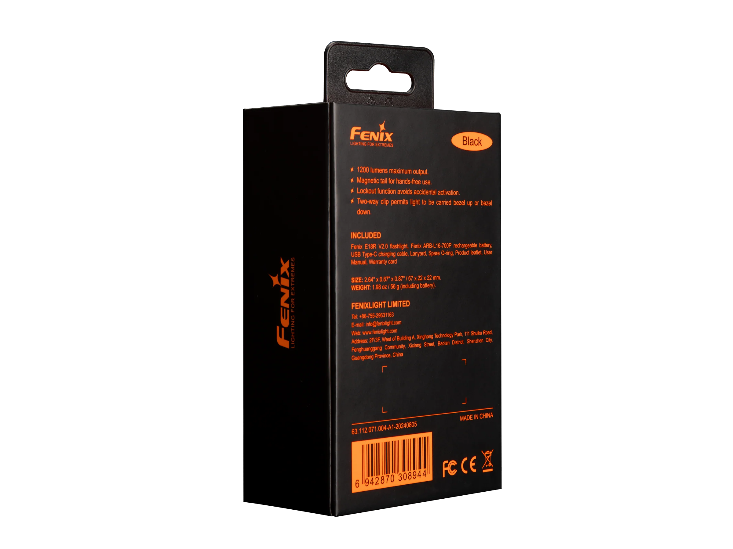 Fenix E18R V2 Rechargeable LED Flashlight - Image 26