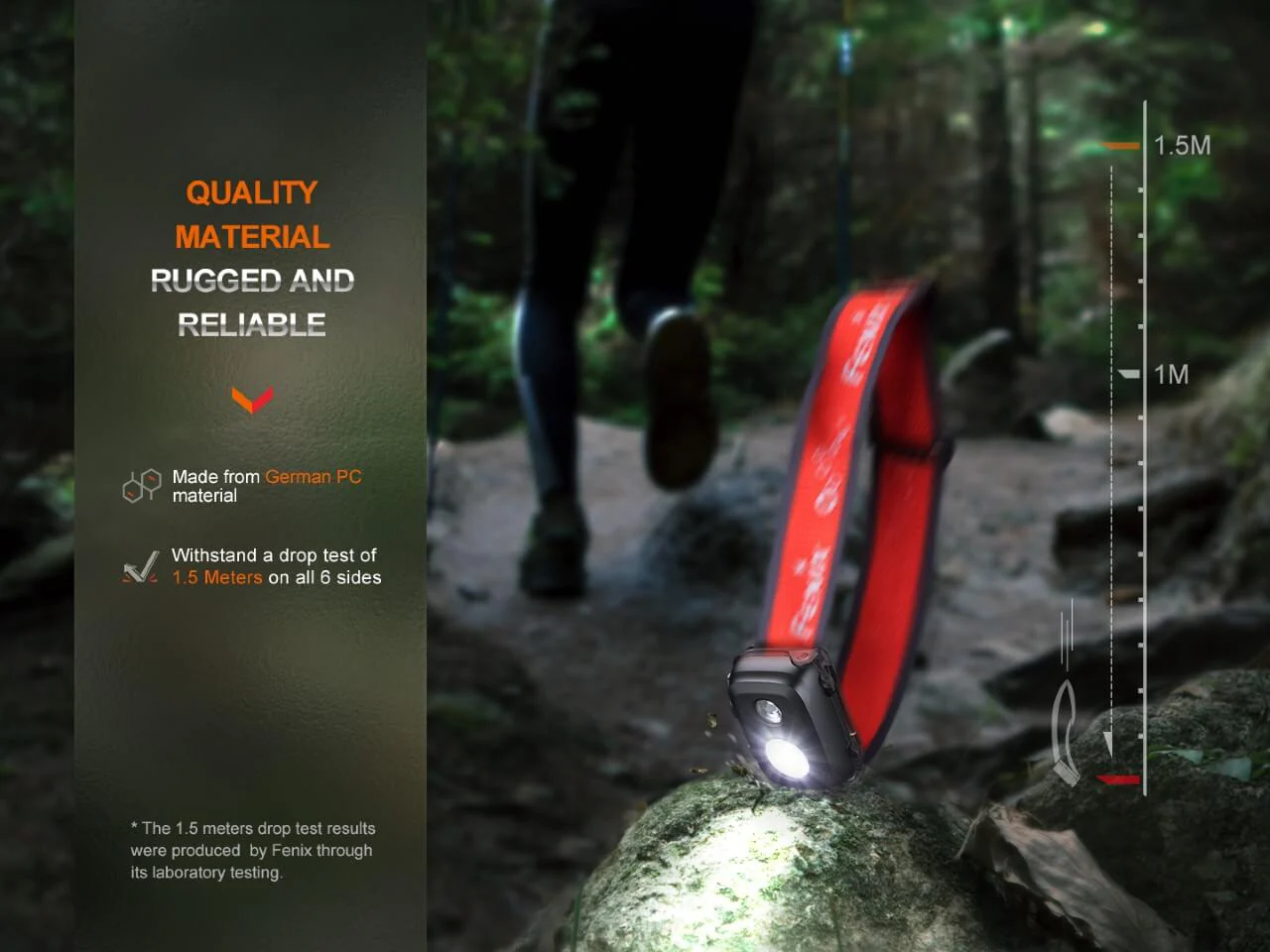Lightweight Outdoor Hiking LED Headlamp - HL16 - Image 5