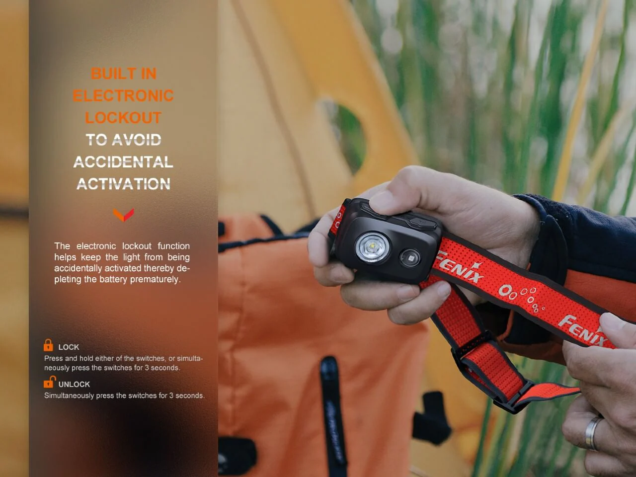 Lightweight Outdoor Hiking LED Headlamp - HL16 - Image 6