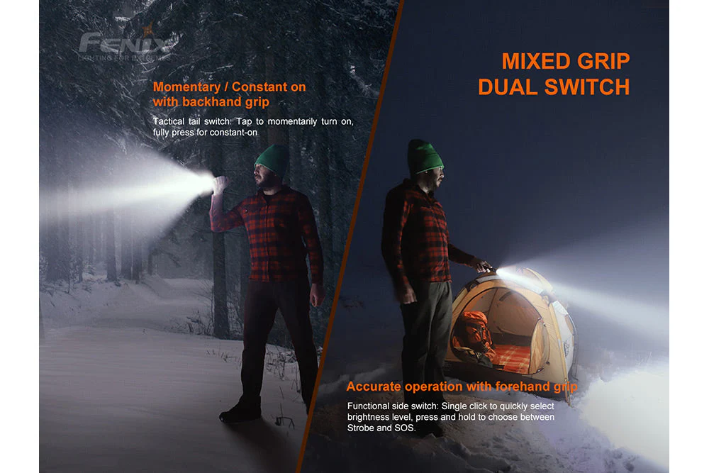 V2 Compact LED Flashlight - 800 Lumens - LD22 - Image 5