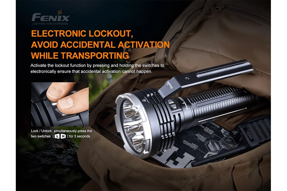Rechargeable LED Searchlight - 18000 Lumens - LR80R - Image 11