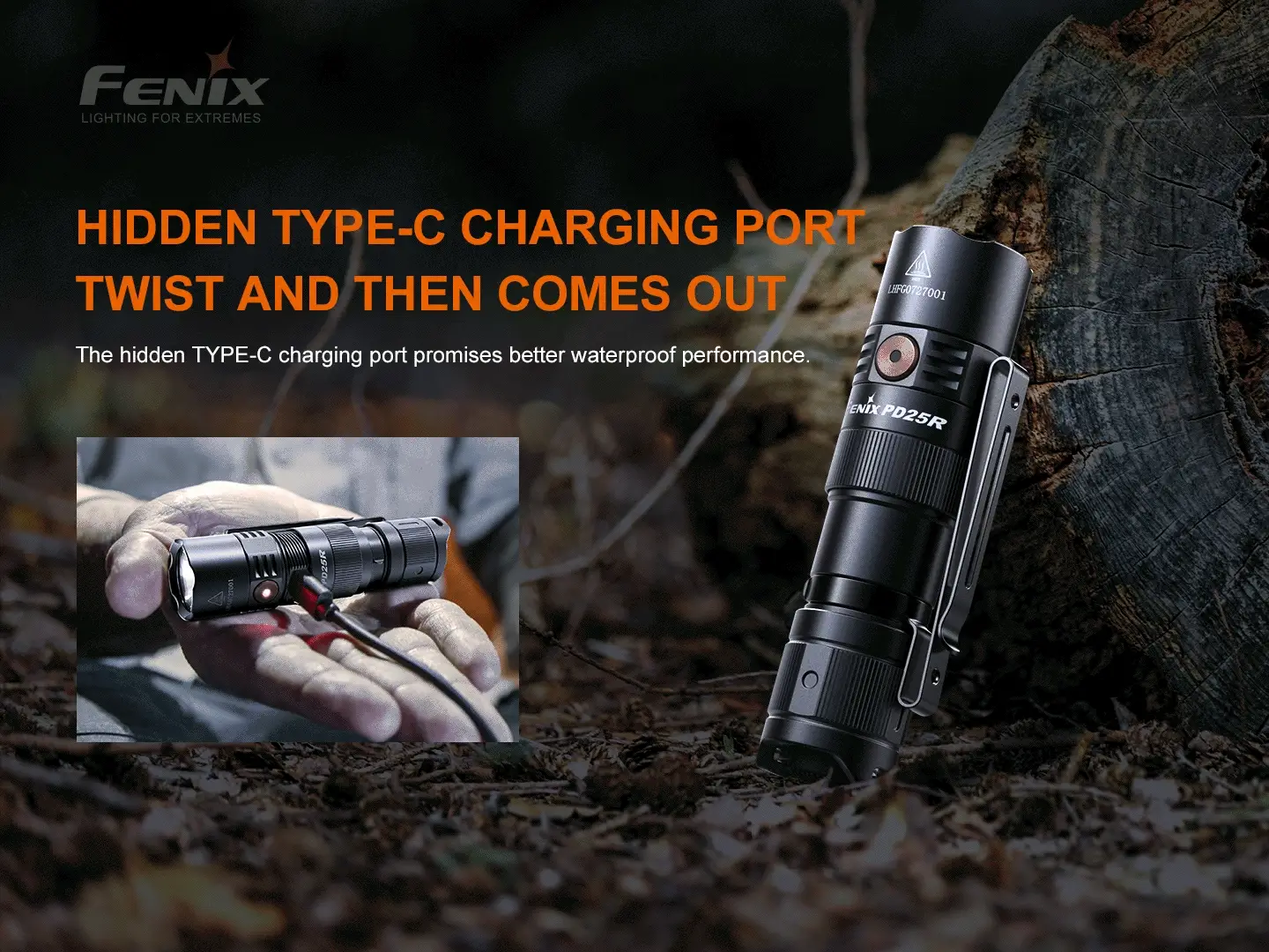 Rechargeable LED Flashlight - PD25R - Image 9