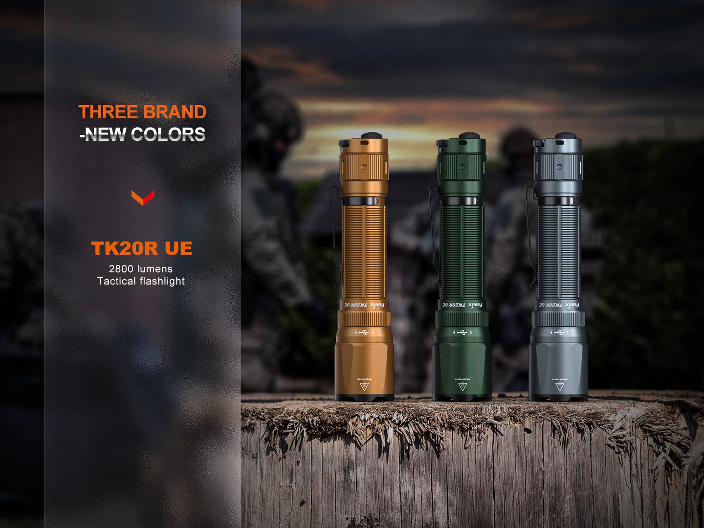 UE Tactical LED Flashlight - 2800 Lumens - TK20R - Image 10