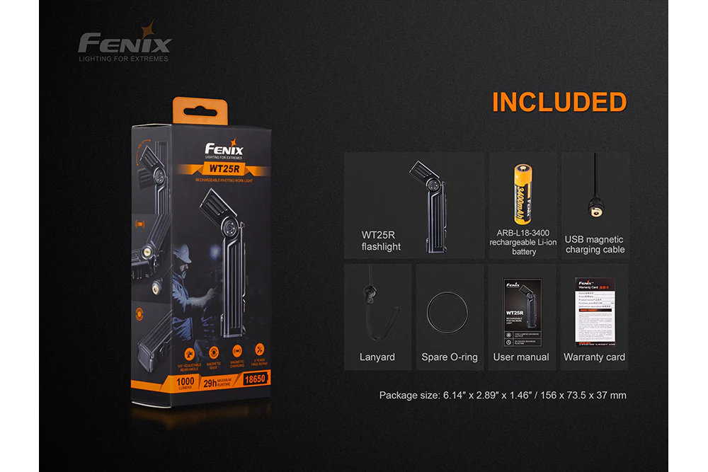 Adjustable Head LED Flashlight - 1000 Lumens - WT25R - Image 16