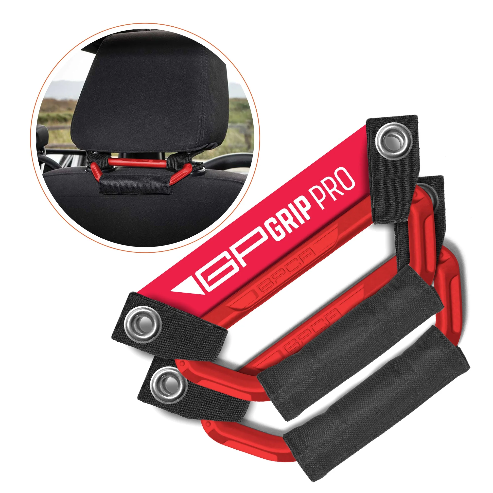 GP Back Grip PRO Color Headrest Handles - Image 18