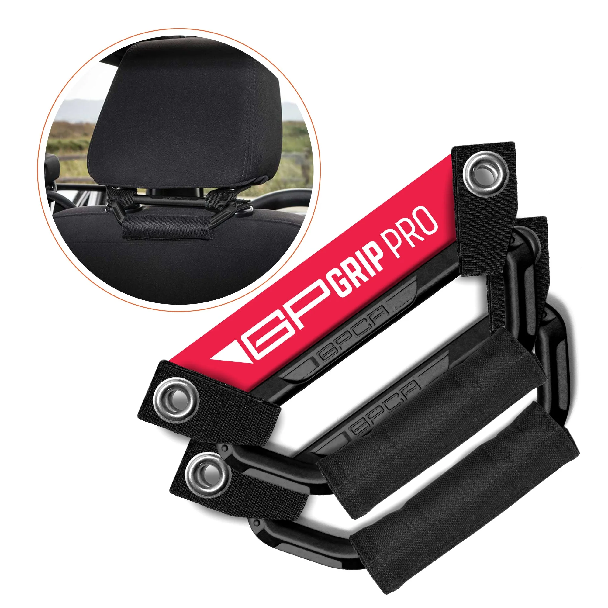 GP Back Grip PRO Color Headrest Handles - Image 19