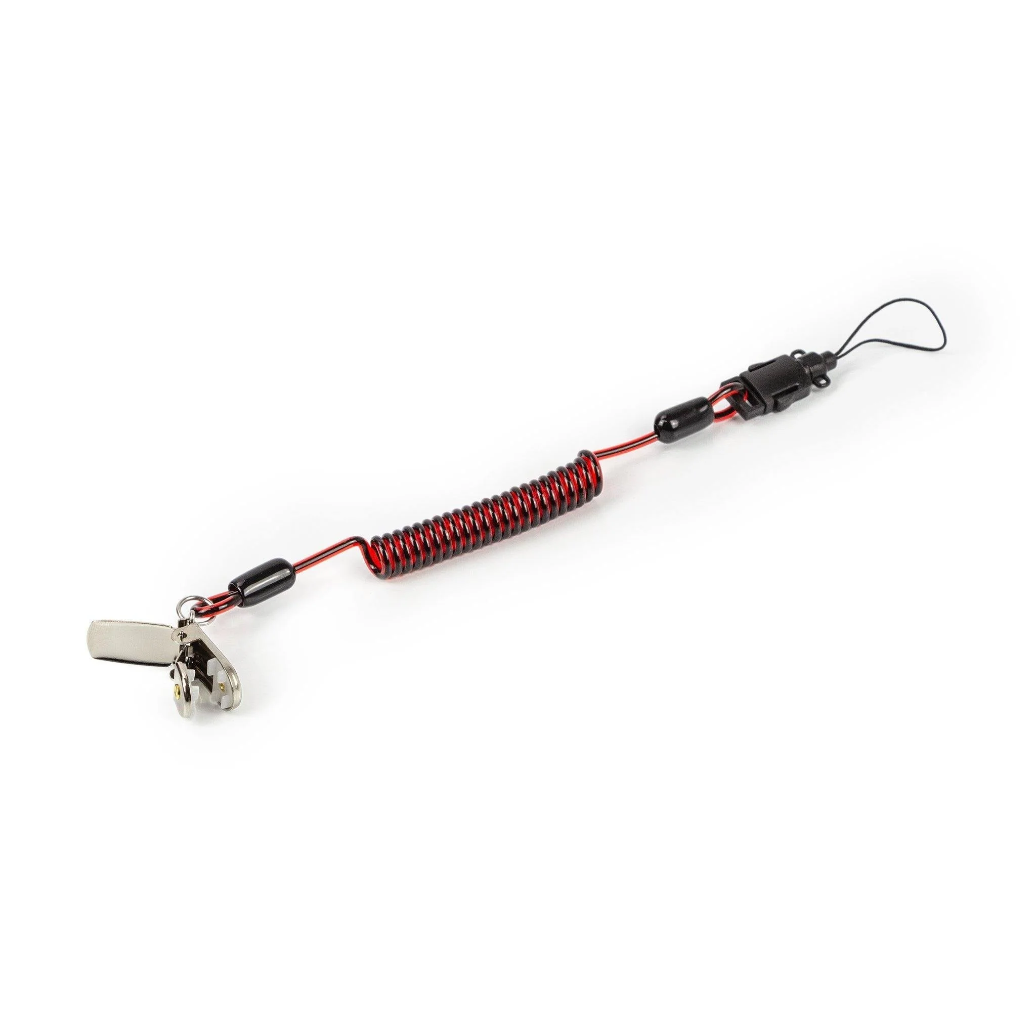 Coil E-Tether With Steel Clamp - 0.5kg / 1.1lb - Image 2