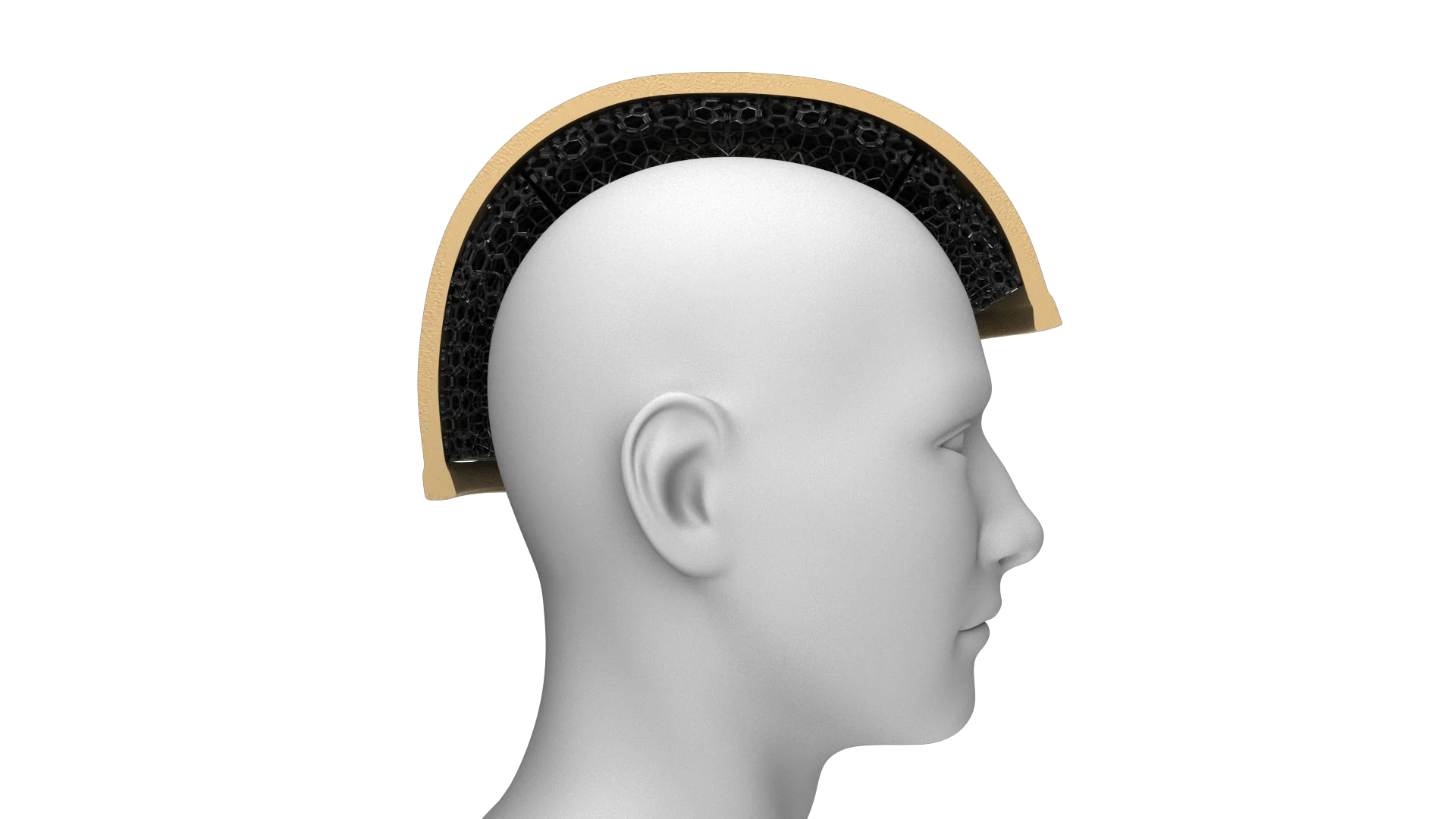 HHV Micro Lattice Helmet Pads (For ATE, FAST, MICH, ACH,ECH) - Image 5