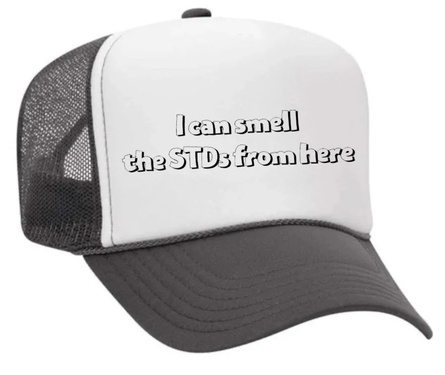 I Can Smell The STDs From Here Trucker Hat - Image 11