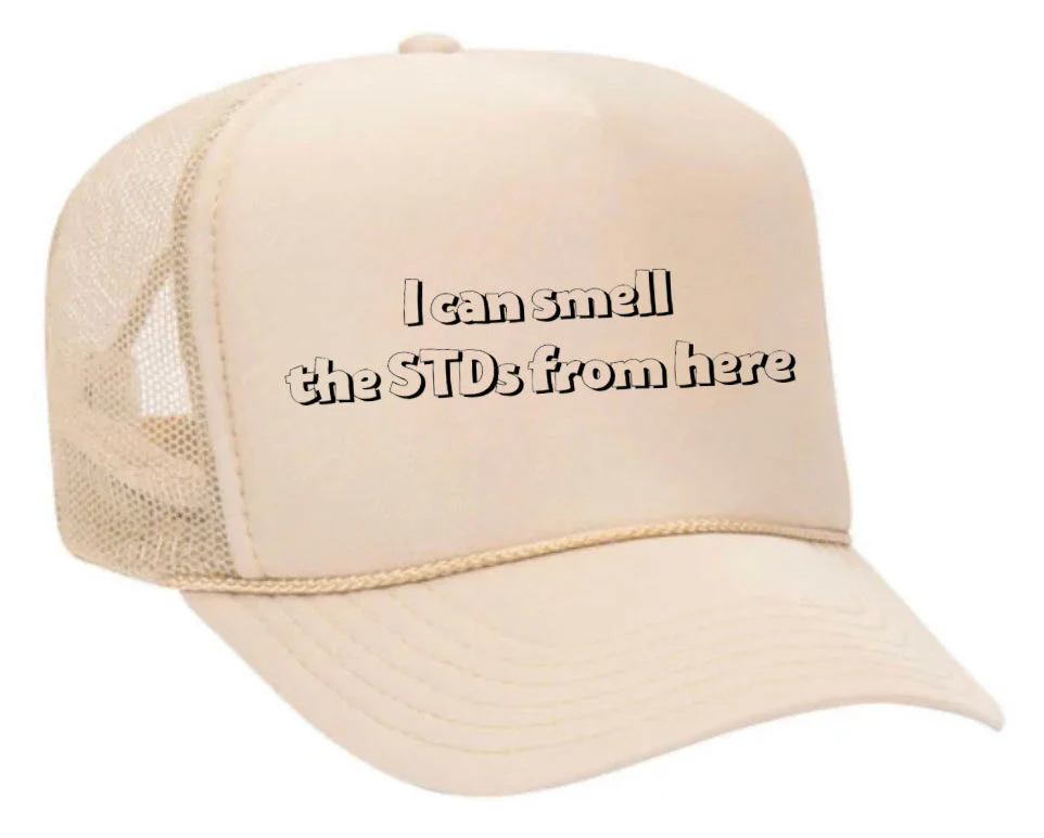 I Can Smell The STDs From Here Trucker Hat - Image 17