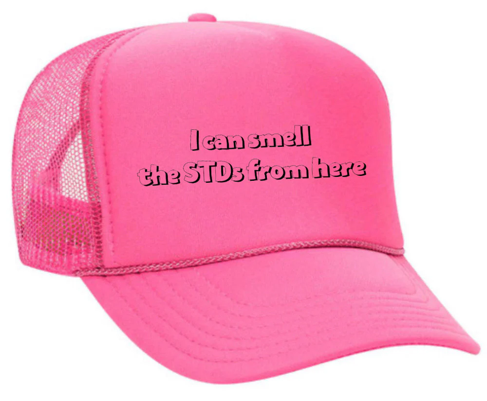 I Can Smell The STDs From Here Trucker Hat - Image 6